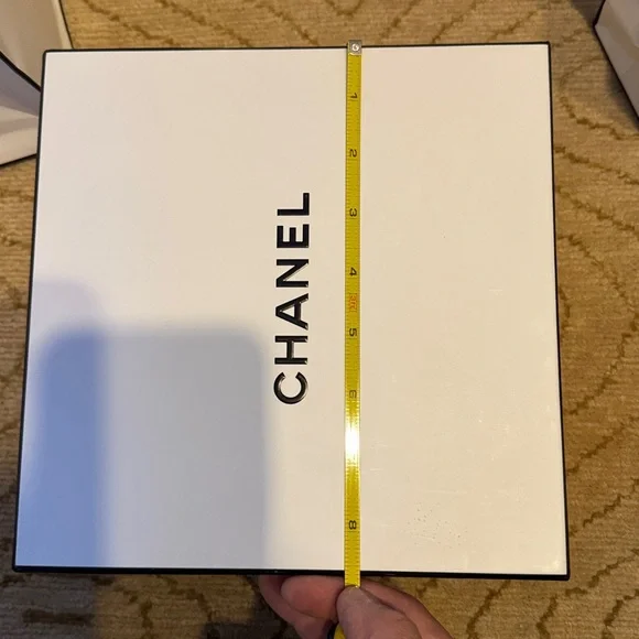 Chanel White Box with Black Accents - Picture 16 of 16